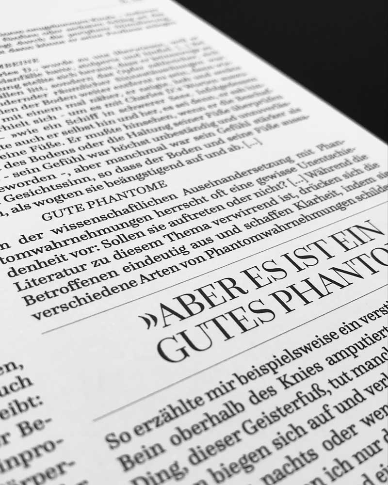 close up of a text snippet
