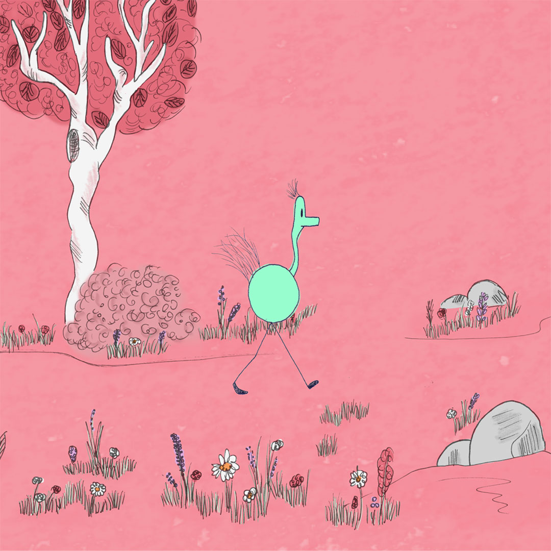 walk cycle animation still 